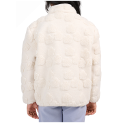 Dječja dukserica 4F Fleece F494 Off White