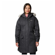 Ženska duga jakna Columbia Suttle Mountain™ Long Insulated Jacket crna Black