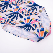 Dječji kupaći Aquawave Salava Jr - Summer Beige Flower Print