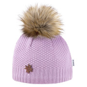 Pletena kapa od merino vune Kama A155 ružičasta Pink