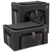 Kutija za skladištenje Bo-Camp Storage box set foldable M+L crna