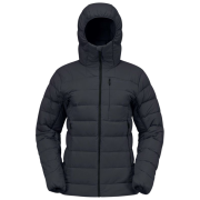 Ženska jakna od perja Norrona femund down700 Zip Hood crna Caviar Black