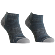 Ženske merino čarape Ortovox Alpine Light Low Socks W siva/plava Dark Arctic Grey