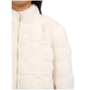 Dječja dukserica 4F Fleece F494 Off White