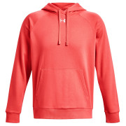 Muška dukserica Under Armour Rival Fleece Hoodie crvena Venom Red / / White