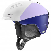 Ženska skijaška kaciga Uvex Ultra Pro WE bijela/ljubičasta