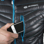 Muška pernata jakna Sir Joseph Minimis 280 Hooded Man