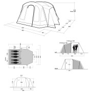 Obiteljski šator Outwell Nevada 5