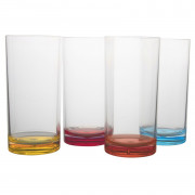 Set čaša Gimex Longdrink Rainbow 4 pcs