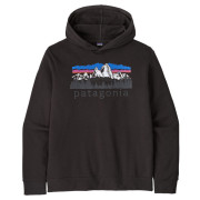 Muška dukserica Patagonia M's Fitz Roy Foothills Daily Hoody crna Black
