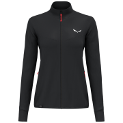 Ženska jakna Salewa Puez Waffle Hyb Pl Jacket W crna black out