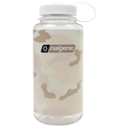 Boca Nalgene Wide Mouth Camo Print 1000 ml bijela Clear/White Camo