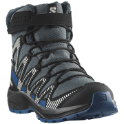 Dječje zimske cipele Salomon Xa Pro V8 Winter Waterproof plava Turbulence / Black / Dark Blue