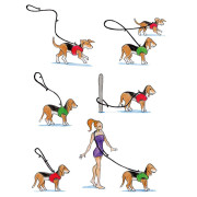 Povodac za psa Curli Adjustable Leash Nylon