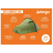 Turistički šator Vango Apex Compact 200