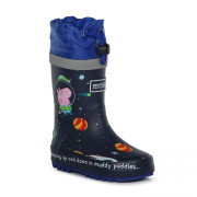 Dječje čizme Regatta Peppa Splash Welly plava NavySpace