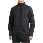 Muška dukserica 4F Fleece M485 siva Deep Black Melange