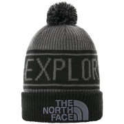 Kapa The North Face Retro Tnf Pom Beanie crna/siva VanadisGrey/TnfBlack