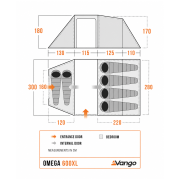 Šator Vango Omega 600XL