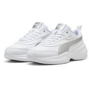 Ženske cipele Puma Cilia 2 Mode Metallic Glam bijela / srebrna PUMA White-PUMA Silver-Feather Gray