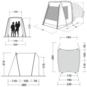 Šator za kamper Outwell Dunecrest