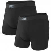 Bokserice Saxx Vibe Boxer Brief 2Pk crna Black/Black