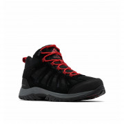 Muške cipele za planinarenje Columbia REDMOND™ III MID WATERPROOF crna/crvena