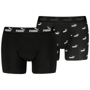 Muške bokserice Puma Elements Logo Print Boxers 2P