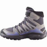 Dječja obuća Salomon Xa Pro Winter Wp J Nine Iron-Gull-Cosmic Sky
