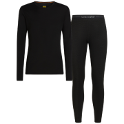 Muški funkcionalni set Icebreaker M 175 Everyday LS Crewe and Leggings Set crna Black