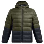 Muška jakna Under Armour Legend Down Hooded Jacket zelena/crna GRN