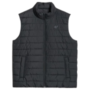 Muški prsluk 4F Vest Jacket M224 crna DEEP BLACK