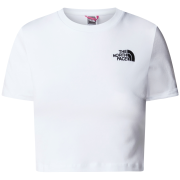 Ženska majica The North Face Essential Cropped Slim Short Sleeve Tee bijela TNF WHITE