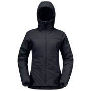 Ženska zimska jakna Norrona femund thermo60 Zip Hood crna Caviar Black