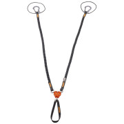 Petlja Camp X-Gyro Leash - 85/129 Cm crna/narančasta