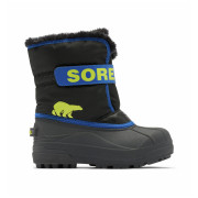 Dječje zimske cipele Sorel Snow Commander™ Black crna/plava