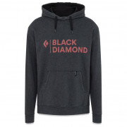 Muška dukserica Black Diamond Stacked Logo Hoody crna