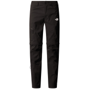 Muške hlače The North Face Exploration Reg Tapered Convertible Pants crna TNF BLACK