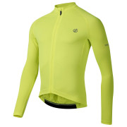 Muški biciklistički dres Dare 2b Lightning Long Sleeve Jersey žuta Fluro Yellow
