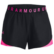 Ženske kratke hlače Under Armour Play Up Shorts 3.0 crna/ružičasta Black / Rebel Pink / Rebel Pink