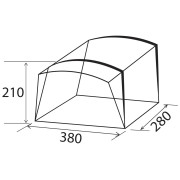 Set šatora za kamper Brunner Wise A.I.R. TECH