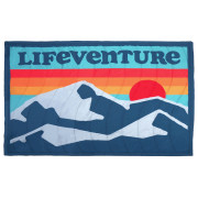 Deka LifeVenture Sundown Berber Lined Blanket plava Retro