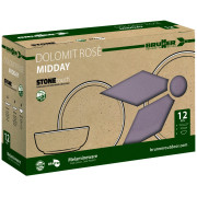Set posuđa Brunner Midday Dolomit rose