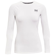 Ženska funkcionalna majica Under Armour HG Authentics Comp LS bijela wht