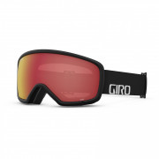 Dječje naočale za skijanje Giro Stomp Black Wordmark Amber Scarlet