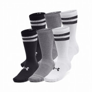 Set čarapa Under Armour Essential 6Pk Crew bijela/crna White/White/Black