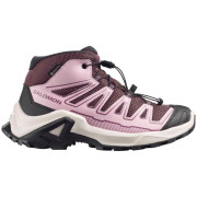 Dječja obuća Salomon X Ultra Mid Gtx J Huckleberry-Dawn Pink-Concord Grape ružičasta Huckleberry / Dawn Pink / Concord Grape