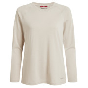 Ženska majica Craghoppers NosiLife Nour LS T-Shirt bež Oyster Marl