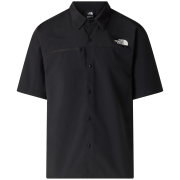 Muška košulja The North Face Packable Short Sleeve Shirt crna TNF BLACK