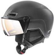 Skijaška kaciga Uvex HLMT 700 Visor crna BlackMat